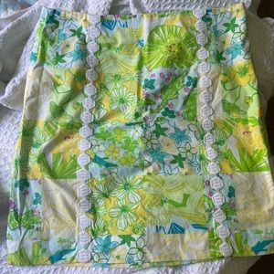 LILY PULITZER PATTERNED SKIRT